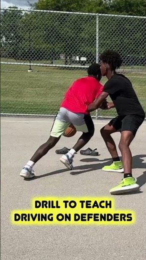Basketball Drill For Attacking Defenders