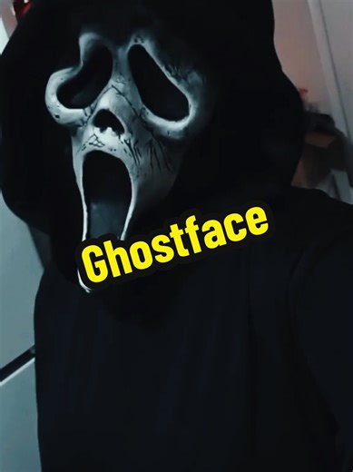 All those muscles didn't help much #ghostface #ghostfacecosplay #scream #cosplay