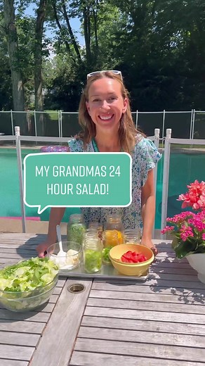 Grandma's Delicious 24 Hour Salad Recipe for Your Summer Cookout