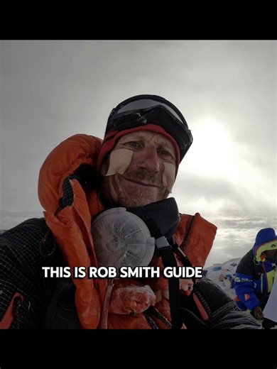 Adventure Consultants guide Rob Smith checks in before his 9th Everest Summit, May 24th, 2025. 📸: Jean-Baptiste Chandesris