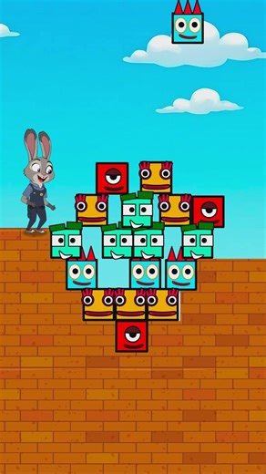 Zootopia 2: The Missing Brick Path! 🐰🧱 Can Judy Reach the End?