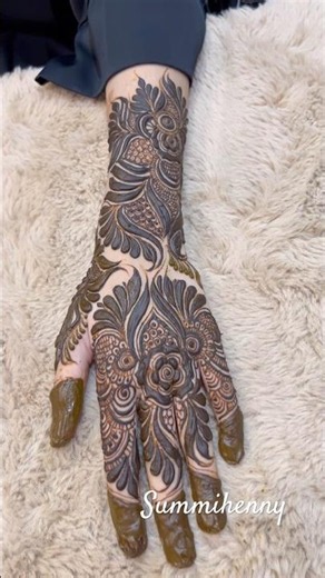 Doha full hand Henna design tutorial #mehndi #henna #hennatutorial #mehenditutorial #hennaartist