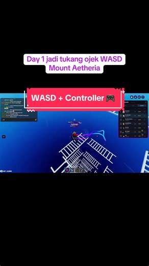 WASD Technique with Dualshock 4 in Mount Artheria