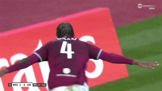 UNBELIEVABLE 😲Two stoppage time goals and West Ham find themselves level 🔥📺 Watch live on TNT Sports and HBO Max