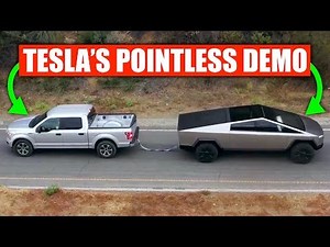 Tesla's Cybertruck Tug-of-War Stunt Was Pointless