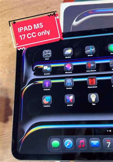 iPad M5: 17 CC Only Wi-Fi Cellular Features
