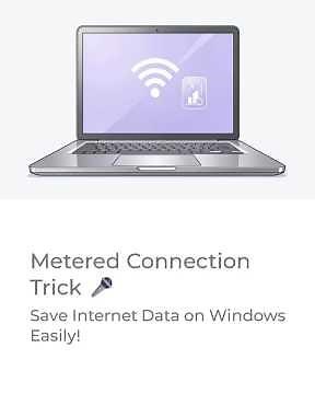 Save Internet Data on Windows 😱 | Metered Connection Trick
