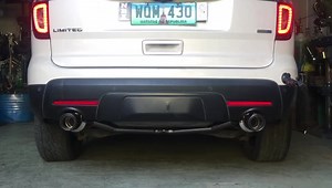 1.7K views · 25 reactions | DRIFT XAUST on a 2014 V6 Ford Explorer! • Catback exhaust system with dual exits • Carbon fiber tips • Drift Xaust Speed Booster • K&N drop in filter For more videos, please click the link below and subscribe to our YouTube channel: YouTube.com/driftxaust | DRIFT XAUST | Facebook