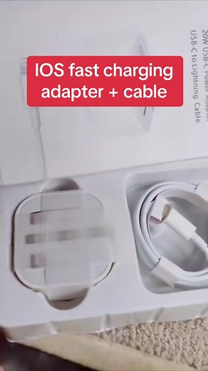 IOS fast charging cable adapter