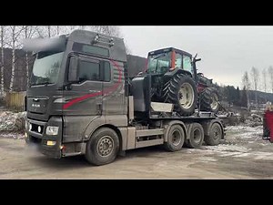 2012 MAN TGX 35.540 Tridem hook truck with crane hydraulics