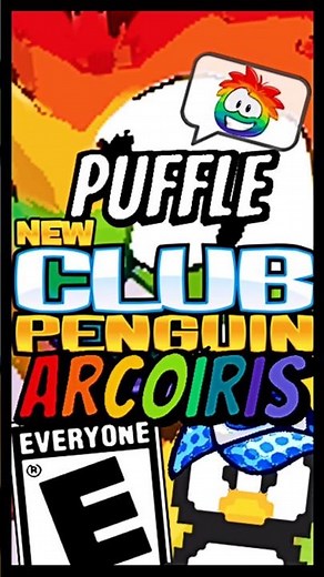 HOW TO ADOPT the RAINBOW PUFFLE in New Club Penguin [2026] #shorts 🌈