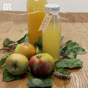 Apfelessig ist nicht nur wahnsinnig vielseitig und gesund - nein, man kann ihn auch noch ganz einfach aus den eigenen Äpfeln selber herstellen...🍏🍎🍶 | Landfrauenküche