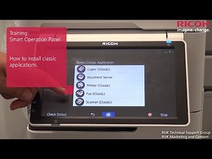 Training | SOP How to install classic applications.