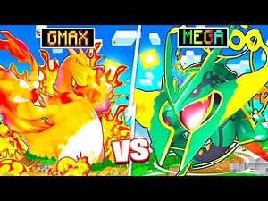 GIGANTAMAX Pokémon Vs MEGA Pokémon! (Minecraft Pixelmon)