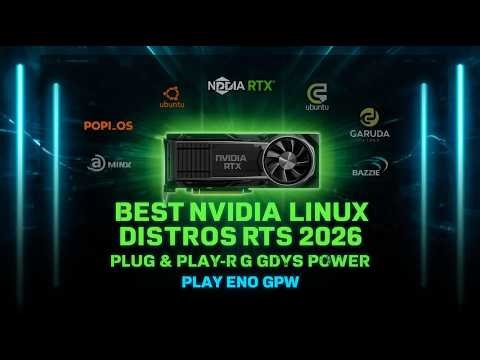 Top 5 Linux Distros with Native NVIDIA GPU Support in 2026 (Perfect for Gaming & AI)