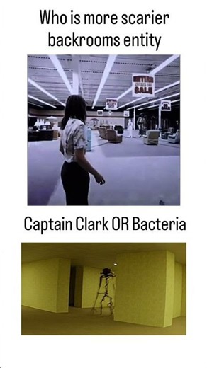 Backrooms // Captain Clark vs Bacteria #backrooms #captain #clark #captainclark #bacteria #fypage