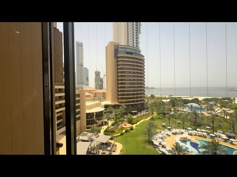 Glass Scenic Mitsubishi (Main Tower) Lift - Le Royal Meridian Beach Resort Hotel In Dubai, UAE