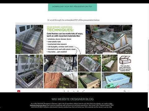 How to add a PDF to Wix Websites