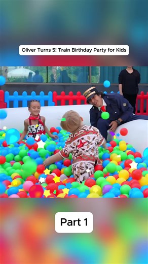 Oliver Turns 5! Train Birthday Party for Kids - Part 1 #diananandromaenglish #diana #dianayroma #dianaroma #kidsdianashow
