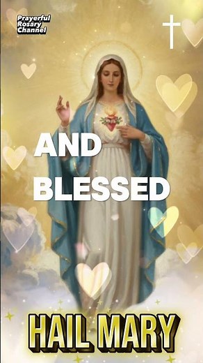🕊️ Hail Mary, Full of Grace – A Prayer for Peace and Hope