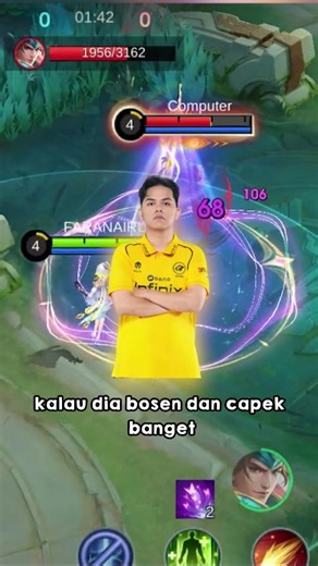 Sanz ngebuktiin pro player bisa bosen pake Hero itu2 aja #mlbb