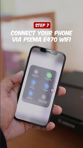 How to use wireless printing using #PIXMA #E470