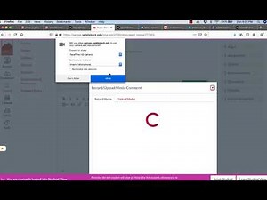 Using Canvas to Record Voice
