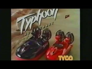 TYCO Typhoon Hovercraft Commercial 1990