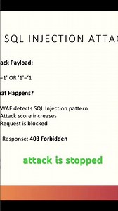 SQL Injection and Cross Site Scripting-Demo #cybersecurity #waf #networksecurity