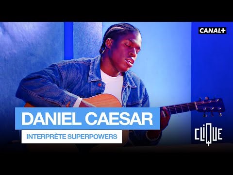 Daniel Caesar en live exceptionnel sur le plateau de Clique - CANAL+
