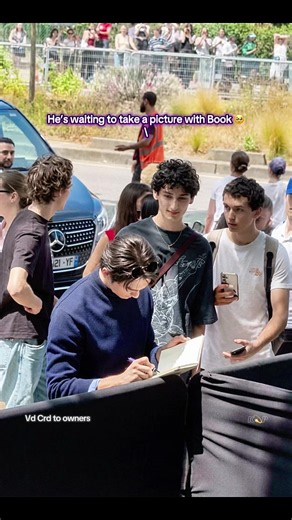 Book x Celine Paris: Adorable Fanboy Moment Captured