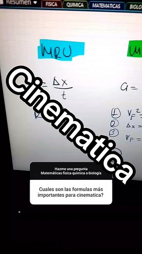 Fórmulas y consejos para entender la Cinemática en física