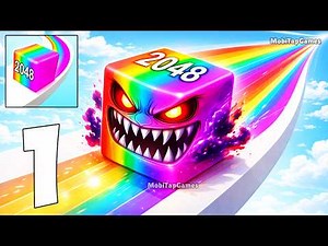 ✨ Jelly Run 2048 - Gameplay Walkthrough - Merge Jelly Cubes to Reach 2048 (iOS, Android)