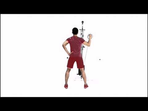 45 Degree Cable External Rotation Exercise