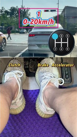 Do you know how to drive a manual transmission car correctly? #carknowledge #cartips #cars #carlife