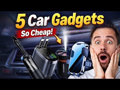 Top 5 Car Accessories Under $5 From Temu You Must Have! 🚗