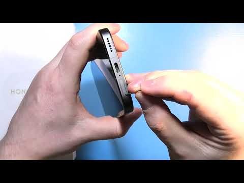 Honor 600 Pro: How To Open SIM Slot