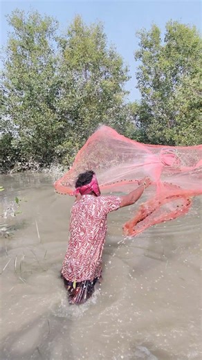 The Big Haul: Casting the Net 🕸️🐟 #youtubeshorts #foryou #shorts #fishing