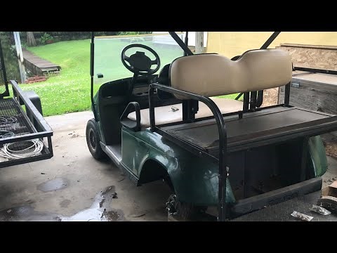 Replace brakes on EZ GO golf cart