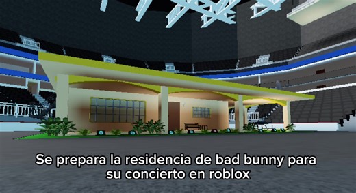 Concierto de Bad Bunny en Roblox: NO ME QUIERO IR DE AQUÍ