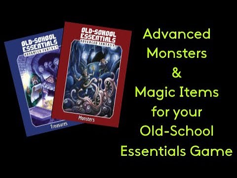 RPG OSR Review: OSE Advanced Monsters & Treasure