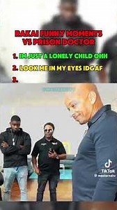 Rakai funny moments vs prison doctor #funnyshorts #rakaiclips #rakailive