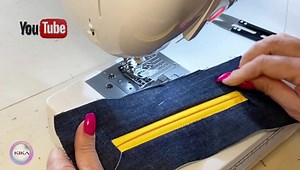6.6K views · 99 reactions | In sartoria e perché no anche per una borsa ! Come creare una tasca a filetto朗 | KIKA Tutorial Creativi | Facebook