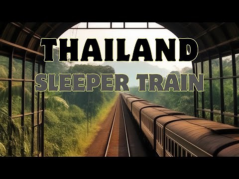 16+ Hours on Thailand’s Sleeper Train... Bangkok to Hat Yai 🇹🇭