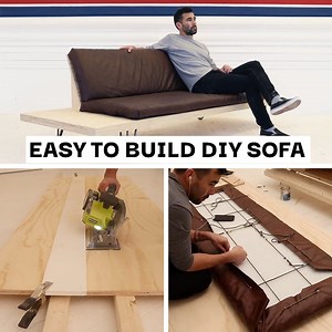 Easy To Build DIY Sofa 💯🛋️ 💯 | HomeMade Modern