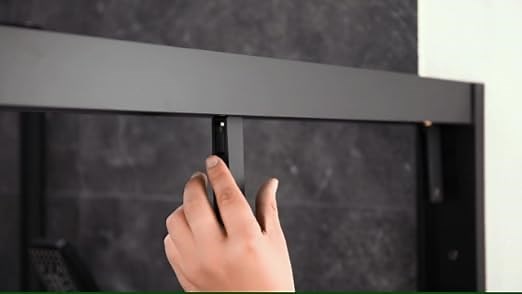 How to install the shower door