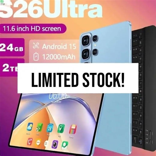 10-Inch Android Tablet | Fast Performance & Google Play