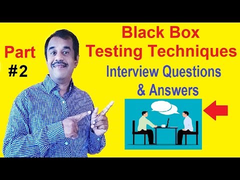 black box testing techniques interview questions and answers | testing shala