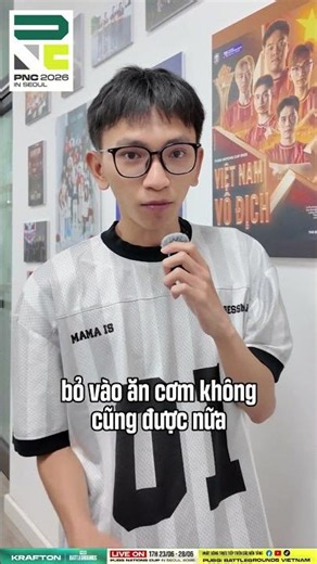🍱 Món ăn yêu thích của TanVuu cùng mục tiêu "sương sương" tại PNC 2026