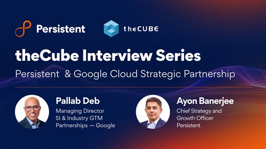 Pallab Deb, Managing Director of SI and Industry GTM Partnerships at Google, emphasizes the critical role of agile partners like Persistent in today's market. He notes that these types of partners are crucial not only to keep pace with rapid shifts in customer buying behaviors but also to lead the way in tackling new market demands with precision. Catch Pallab discussing how agile partners like Persistent tackle market shifts. Watch the full interaction here - https://youtu.be/BXsscUU4zFI #Strat